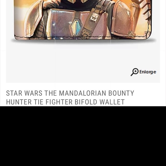 NWOT HT Star Wars Bounty Hunter Bifold Wallet - Picture 4 of 5
